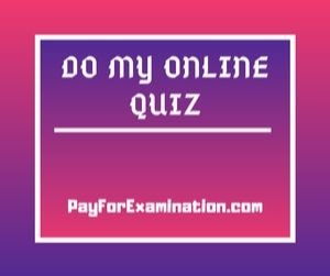 Do My Online Quiz