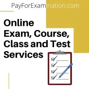 Online Exam, Course, Class and Test Services
